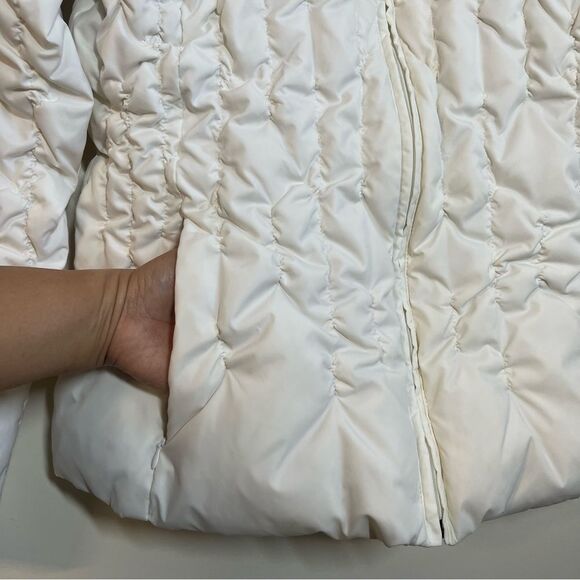 Nine West Down Puffer Jacket Size Large - Picture 6 of 11